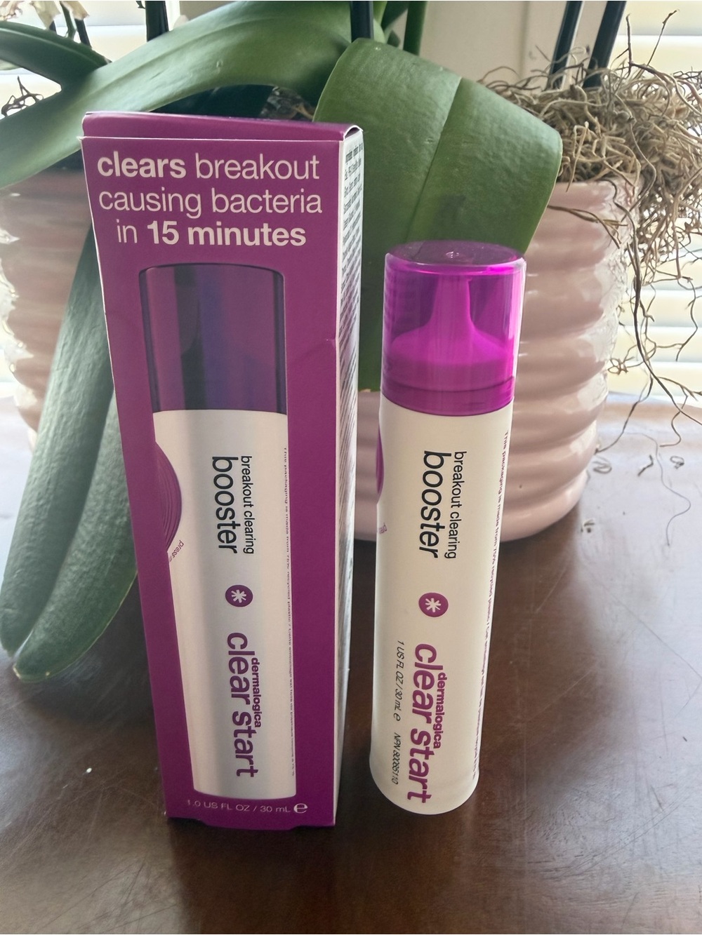 dermalogica Clear Start Breakout Booster in Purple and White